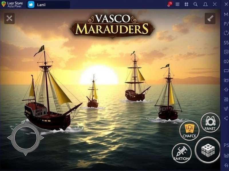 Vasco Marauders Naval Warfare in Action Vasco Marauders Naval Warfare Game Screenshot